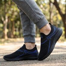 Adult Orthopedic Flat Sole Sneakers, Lace-Free, Easy To Put On, Lightweight For Daily Activities And Walking, Breathable Flat Sole, Sizes 34 To 43 - Màu xanh lam - Xem 9