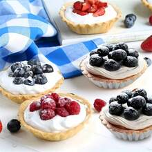 20pcs Lace Tart Molds, Tart Pans, Baking Pudding Cake, Portuguese Egg Tart Crust, Round Egg Tart Molds - Multicolor - View 10