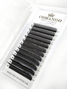 12 Rows U-Shaped 3D 4D 5D Eyelash Extension, New Velvet & Silk U-Shaped W-Curl Flare Lightweight & Fluffy Faux Mink False Eyelashes - LU(M) - View 8