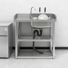 YUNRUX Kitchen Sinks - Silver - View 8