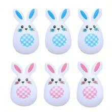 Easter Eggs Rabbit Shape Plastic Fillable Empty Eggs For Easter Party Favors Supplies Decoration - Colorful - View 6