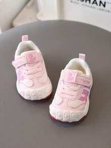 2026春季儿童软底防滑幼儿鞋，透气学步鞋，男女童均适用 - 粉色 - 查看 4