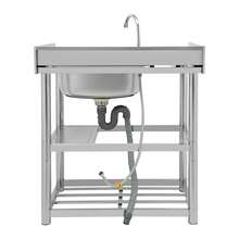 YUNRUX Kitchen Sinks - Silver - View 5