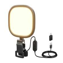 Tangle Free Bi Color Warm And Cool LED Selfie Clip Light Phone External Flashes & Selfie Lights With USB Controller Women's Day Gift - NL10 dengan Klip - View 1