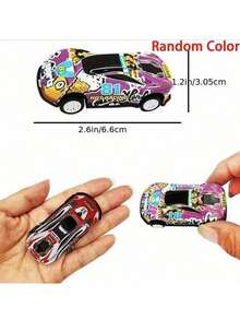 10/20/30pcs Inertial Mini Car Toys, Uniform Size, Suitable For Children's Party Gifts, Racing Toys, Easter And Christmas Fillers, Party Favors, For Boys And Girls [Random Style Sent] - Multicolor - View 10