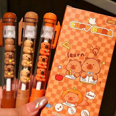 1 Hộp Bút Bi Bật Nắp, Nhiều Màu Sắc và Kiểu Dáng, Văn Phòng Phẩm Sáng Tạo Chất Lượng Cao Phù Hợp Cho Học Sinh, Bút Bi Mực Đen, Vật Dụng Ký Tên Văn Phòng, Lý tưởng làm Quà Tặng Cho Học Sinh, Gia Đình, Bạn Bè và Đồng Nghiệp, Cũng Thích Hợp Cho Kỳ Thi Ở Trường, Ngày Valentine, Sinh Nhật, Tiệc Tả và Mùa Khai Giảng. Màu Sắc Được Chọn Ngẫu Nhiên.