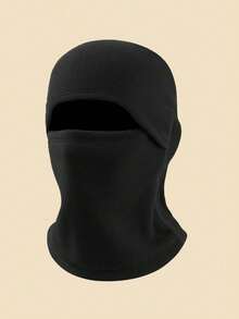 Bộ 2 món gồm mũ trùm đầu và khẩu trang bằng vải lông cừu, khẩu trang trượt tuyết unisex cho mùa đông, khẩu trang che kín mặt ấm áp cho mũ bảo hiểm xe máy, khẩu trang trượt tuyết thấm hút mồ hôi và chống gió cho thời tiết lạnh. - A - Xem 11