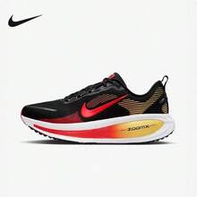 Nike Men's VOMERO 18 Sports Road Training Running Shoes - Black/Red/Orange - View 5