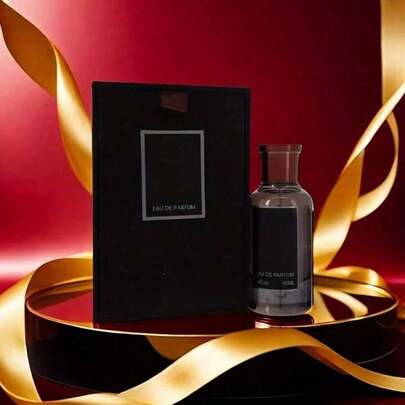 Eau de Parfum Bharara King Golden Edition para hombre (100 ml): aroma cálido a madera de ámbar, con base de alcohol y de larga duración, sin parabenos, detalles dorados, beige claro premium. Ideal para regalar a personas sensibles.