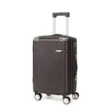 Carry-On Suitcase For Domestic And International Travel, 4 Double Wheels, 360° Rotating Lock, Built-In Padlock - Óxido marrón - Ver 7