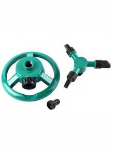 1pc 360° Rotating Non-Electric Water Sprinkler Head, Automatic Watering For Garden, Lawn, Cooling - A - View 11