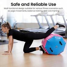 0.5*0.7m/0.6*0.8m/0.7*0.9m/0.9*1m Inflatable Gymnastics Backflip Mat With Handle Air Pump Thickened Inflatable Gymnastics Backflip Mat Portable Inflatable Backflip Mat Non-Slip Inflatable Gymnastics Training Mat High-Elasticity Inflatable Gymnastics - 0.9*1m - View 5