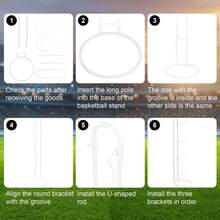 Metal Ball Storage Rack Vertical Sports Equipment Organizer Stand Sports Football Stand For Football Basketball Volleyball - White-four Layers - View 7