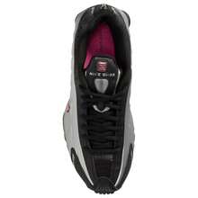 Nike Shox R4 GS 'Black Metallic Silver Pinksicle' Kid's -CW2626-006 | Cross-Training Ready, Supportive Fit - 黑銀粉 - 查看 3