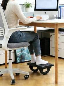 1个按摩功能脚凳，高度可调节，摇摆设计，符合人体工学，适用于办公桌，可缓解压力和疲劳，适合办公室、书房、客厅使用，是感恩节、情人节送给领导、朋友和家人的绝佳礼物。 - 彩色 - 查看 14