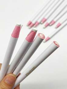 12pcs White Sewing Marking Pencil Set, Erasable Fabric Marking Pens, Easy To Use, Suitable For Student Drawing, Home Clothing Repair, Beginner Sewing And DIY Craft Projects - Crayon - View 7