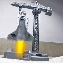 Spacecraft Rocket Launcher (Manually Launched Rocket) Shuttle Toy. Spacecraft Toy Gift Model That Children Love, Suitable For Children's Birthday Gifts - Multicolor - View 11