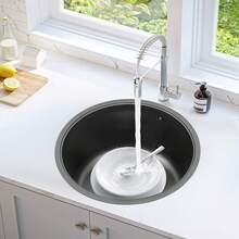 YUNRUX Kitchen Sinks - Black - View 10