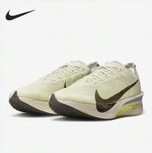 Nike 男鞋VAPORFLY NEXT%馬拉松運動訓練跑步鞋 - 綠色 - 查看 3