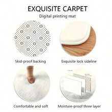 DAJIANG 1PC-Modern Laundry Room Floor Mat, Soft Channel Mat, Entryway Rug, Kitchen Floor Mat, Machine Washable, Dustproof Letter Carpet, Home Decoration Festival Room Decor. - Flannel Floor Mats, Living Room Rugs, Bedroom Rugs, Washable Rugs, Shag Rugs, Cozy Rugs, Soft On Feet, Home Decor Rugs, Adds Warmth, Stylish Rugs, Valentine's Day Decor, Valentines Decor - Welcome Mats, Entrance Mats, Outdoor Doormats, Absorbent Mats, Keeps Dirt Out, Front Door Mat, Cute Doormats, Easy Clean Mats, Kitchen Mats For Floor, Kitchen Rugs, Kitchen Deccor - 彩色 - 查看 9