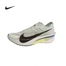 Nike 男鞋VAPORFLY NEXT%馬拉松運動訓練跑步鞋 - 綠色 - 查看 2