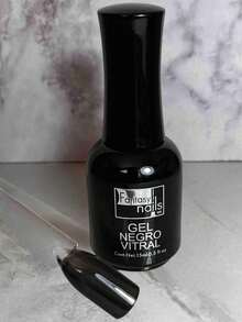 Gel Polish Fantasy Nails - #101 Black Stained Glass - View 2