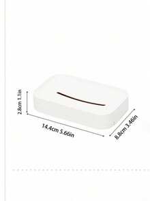 1 pieza Jabonera de pared de PS con bandeja de drenaje, soporte de jabón sin taladro adecuado para el hogar, la cocina y el baño - Ver 12