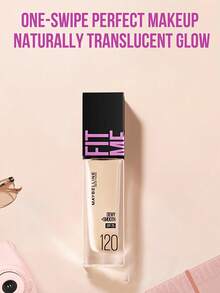 Feliete 保湿粉底液 SPF 25 #120 自然黄，5/30ml 可选，24 小时持久保湿，10 秒快速上妆，三效合一配方，自然妆效，持久滋养，三步轻松上妆，适合黄调白皙干性肌肤，打造无瑕日常妆容 - 美寶蓮FITME粉底液 水潤版120 - 查看 12