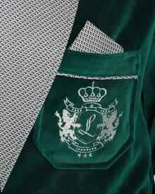 Élégante robe courte pour hommes Revise RE-111 (velours) - Graphite C1 - Voir 7