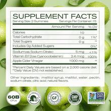 NEWELLME Organic Apple Cider Vinegar Gummies With The Mother & Vitamin B12, Sugar Free ACV Gummy Supplement For Digestion, Metabolism & Natural Energy Support,60 Counts Vitamins Supplements Chlorophyll Creatina Monohidratada Vitamins Probiotics For Women Protein Powder Quick Ship Items  Creatina Colageno - 60 Count - View 4