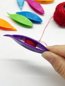 9pcs/Set Phoenix Eye Shuttle Set, Colorful Phoenix Eye Shuttles, Weaving Tools For Lace Making, Suitable For Crochet, Jewelry Making And DIY Craft Projects - Small Phoenix Eye Shuttle - View 4