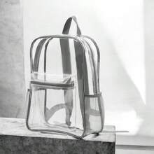 Women Fashion Backpacks - 灰色 - 查看 1