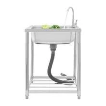YUNRUX Kitchen Sinks - Silver - View 1