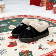 House Slippers - Black - View 1