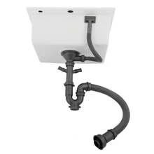 YUNRUX Kitchen Sinks - White - View 8