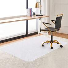 PVC Office Chair Mat, Non-Slip Floor & Carpet Protector For Desk Chairs, Heavy Duty Floor Mat For Home Office - 120x150cm - 查看 8