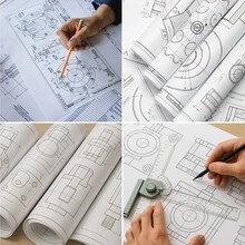 Adjustable Angle Drawing Board With Parallel Motion Ruler, Art Table For Students, Architects, Engineers & Artists - A4 - View 6