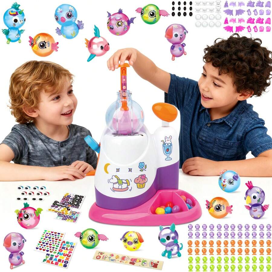 Magic Happy Balloon Game For Kids DIY Inflating Balloon Toy - Multicolor - View 1