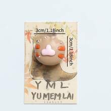 Imanes de nevera con diseño lindo de la pata y trasero de gato de dibujos animados, decoración de cocina, decoración de nevera, regalo festivo - imanes de refrigerador - Ver 11