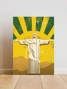 Decorative Plaque/Picture For Living Room/Bedroom, Brazilian Style, Core MDF 3mm - Option 2 - View 2