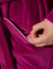 Bathrobe - Fuchsia - View 5