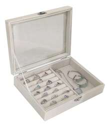 Lecute Jewelry Boxes - White - View 4