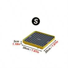 1 pieza Caja de arena con diseño de cuadrícula para cobayas, jaula de entrenamiento para conejos con bandeja de inodoro, apta para hámsteres, hurones, conejos y otras mascotas pequeñas y medianas - Multicolor - Ver 26