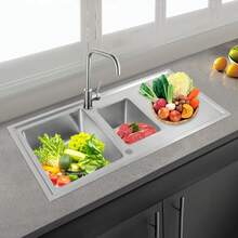 YUNRUX Kitchen Sinks - Silver - View 9