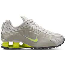 Nike Shox R4 GS 'Black Metallic Silver Pinksicle' Kid's -CW2626-006 | Cross-Training Ready, Supportive Fit - 白綠銀 - 查看 2