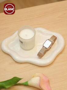 1件装现代珠宝收纳架 - 优雅项链、手链和耳环展示架 - 坚固的ABS树脂托盘 - 男女皆宜的完美礼物，适合圣诞节、生日、婚礼、情人节 - 可用于装饰梳妆台、办公桌和派对 - 珠宝收纳托盘 - 彩色 - 查看 2