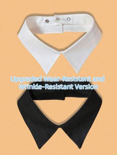 1/3pcs Detachable Shirt Collar, Casual Fashion Versatile Adjustable Collar For Dress For Christmas Decor
