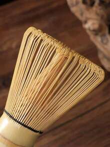 一套竹制抹茶搅拌器架、抹茶勺、日式抹茶用具、抹茶配件、抹茶工具 - 彩色 - 查看 4