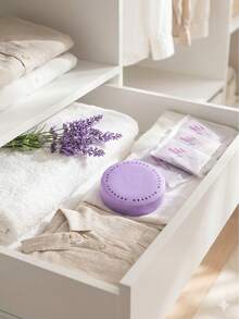 Air Freshener, Lavender Scent, Closet Deodorizer, Drawer Sachet, Shoe Deodorizer, Bathroom Deodorizer, Cute Bear Aromatherapy, Car Fragrance, Toilet Freshener, Long-Lasting Fragrance, 10 Refills, Cute Room Decor, Dorm Essentials, Home Fragrance - Multicolor - View 2