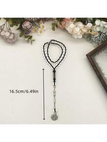 45pcs Transparent Edge Acrylic Beaded Prayer Beads, Suitable For Religious And Daily Use - Multicolor - View 6